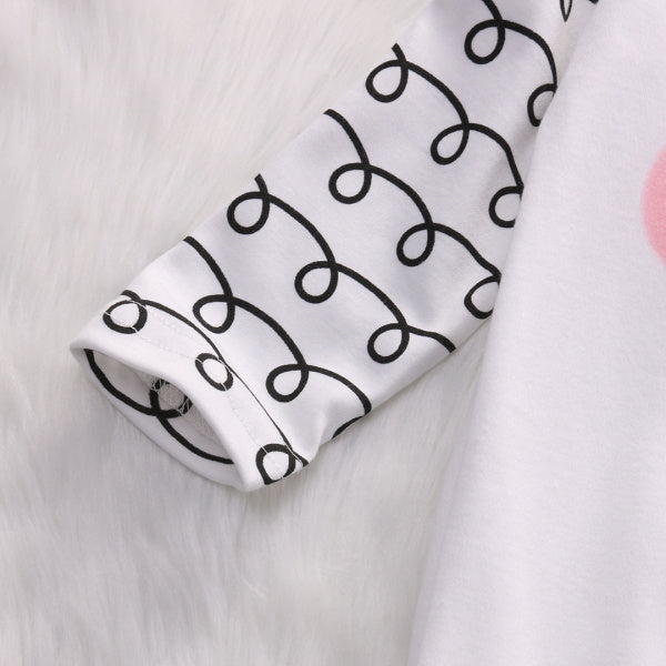 Long Sleeve +  2 Pieces Hat Clothes Set