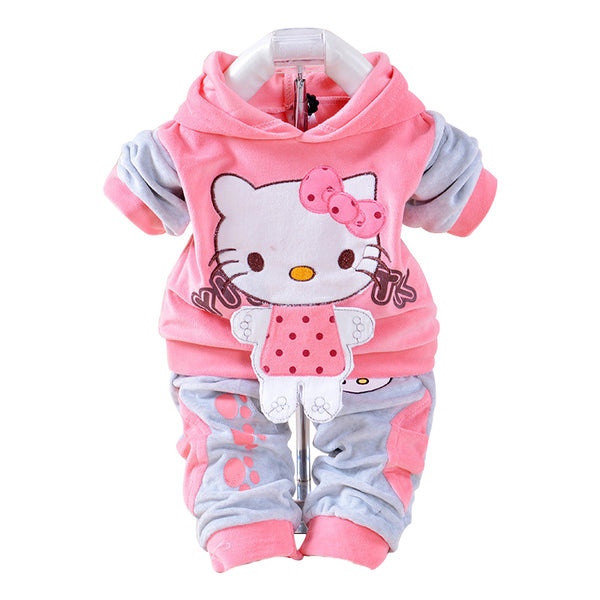 Rabbit & Hello Kitty Casual Tracksuits
