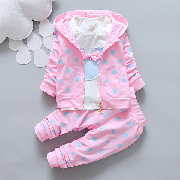 Minnie Style Hooded Coats