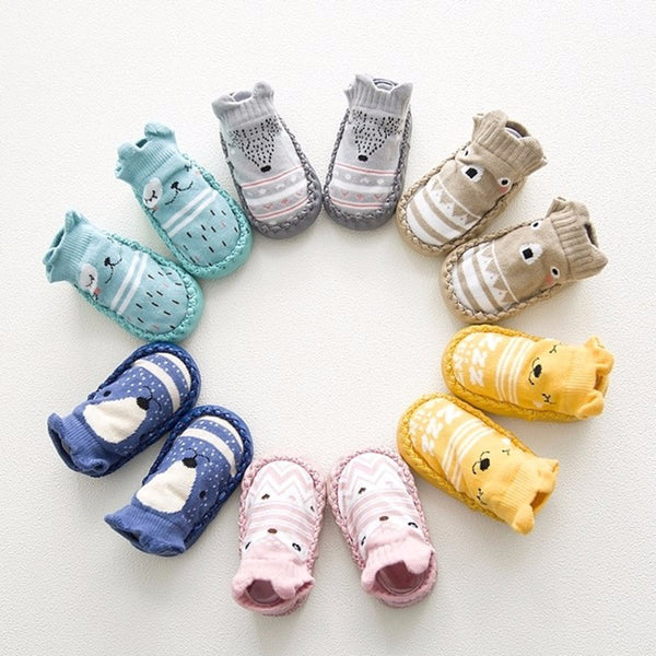 Animal Print With Rubber Soles