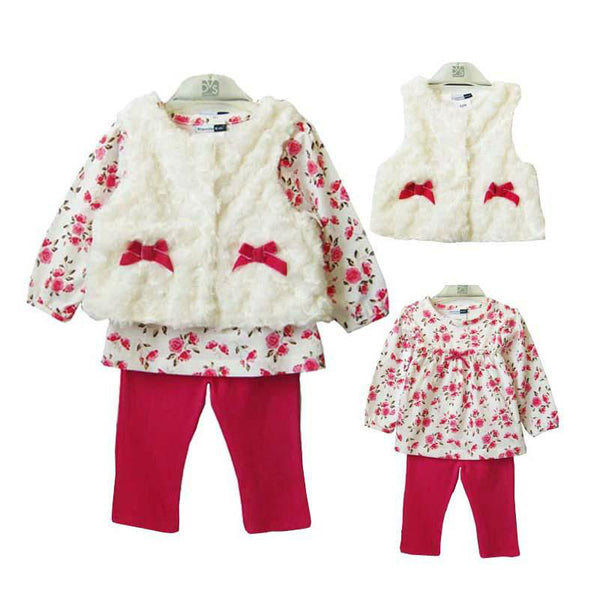 White Bear Clothing Set