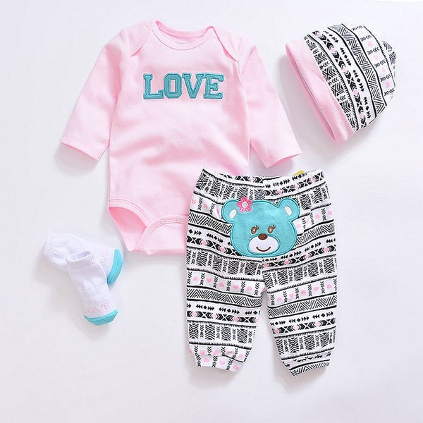 100% Cotton Baby Clothing Set