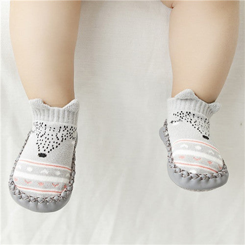 Animal Print With Rubber Soles