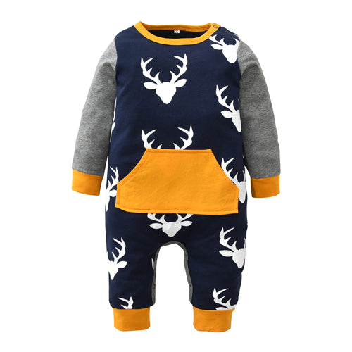 Gray Deer Jumpsuit