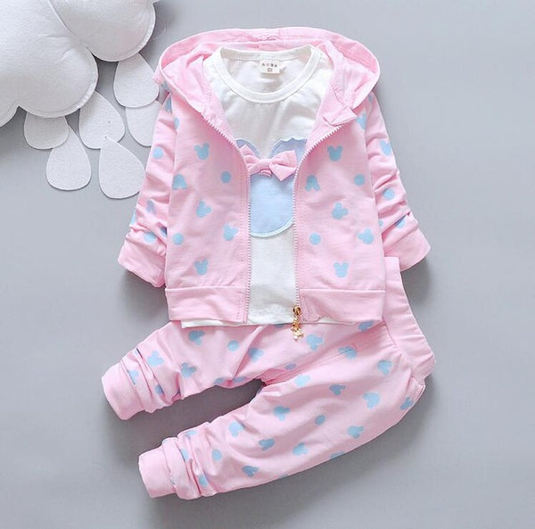 Minnie Style Hooded Coats