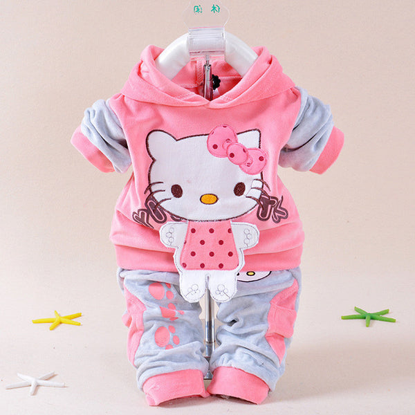 Rabbit & Hello Kitty Casual Tracksuits