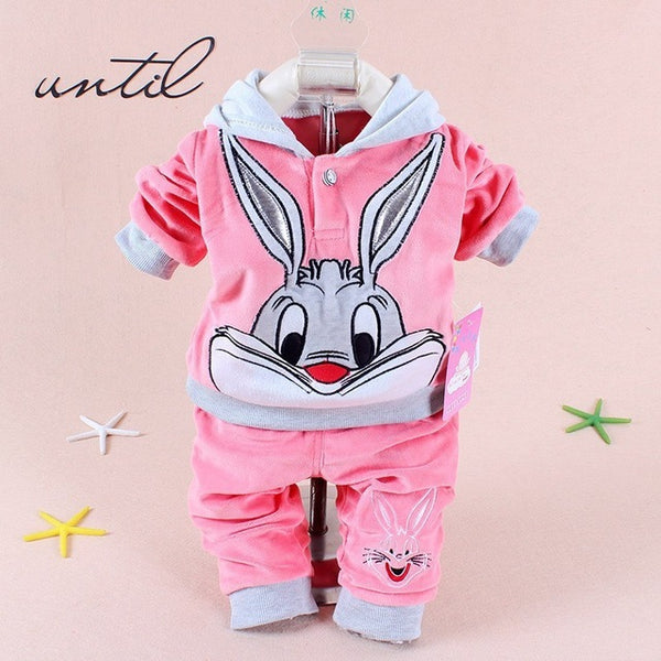 Rabbit & Hello Kitty Casual Tracksuits