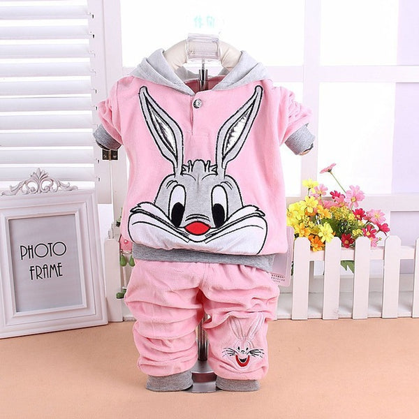 Rabbit & Hello Kitty Casual Tracksuits