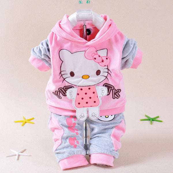 Rabbit & Hello Kitty Casual Tracksuits